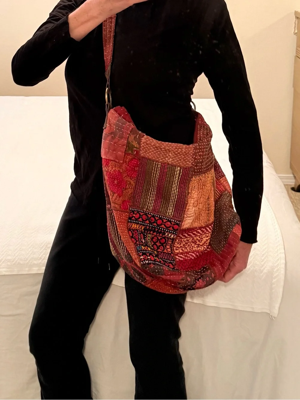 RARE Free People Vienna Patchwork Tote!!!